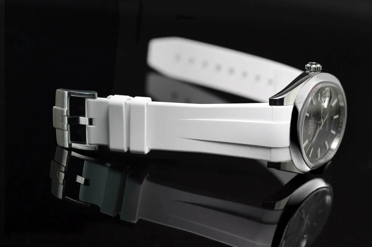 RubberB M141 White with buckle Strap - view 3