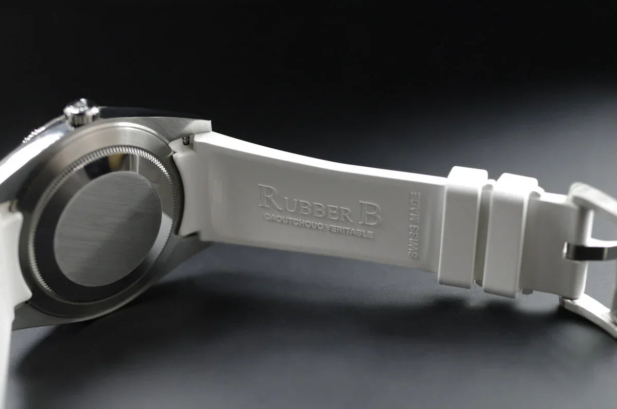 RubberB M141 White with buckle Strap - view 5