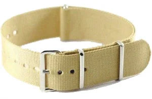 NATO watch strap Sand - NATO nylon watch strap