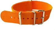 NATO watch strap Orange - NATO nylon watch strap