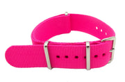 NATO watch strap Fluo Pink - NATO nylon watch strap