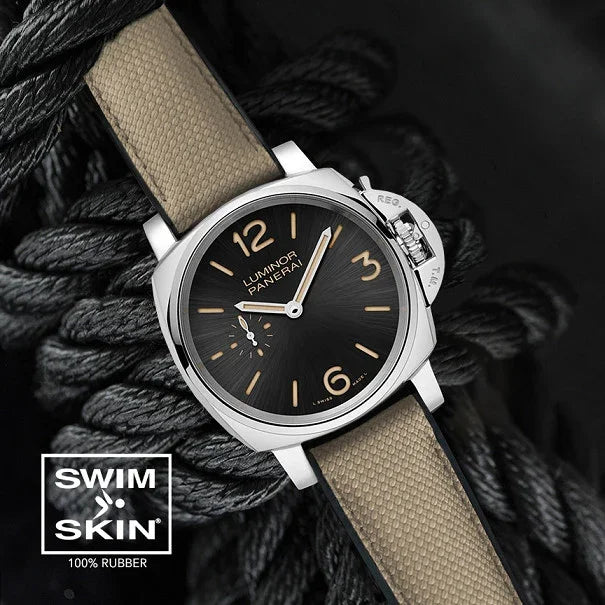 RubberB Ballistic SwimSkin PS22 - Sahara Tan Strap - detail
