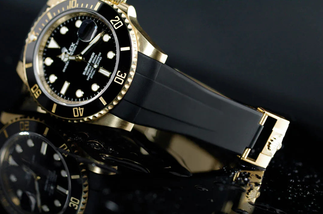 RubberB M204 Submariner Ceramic 41mm Strap - view 3