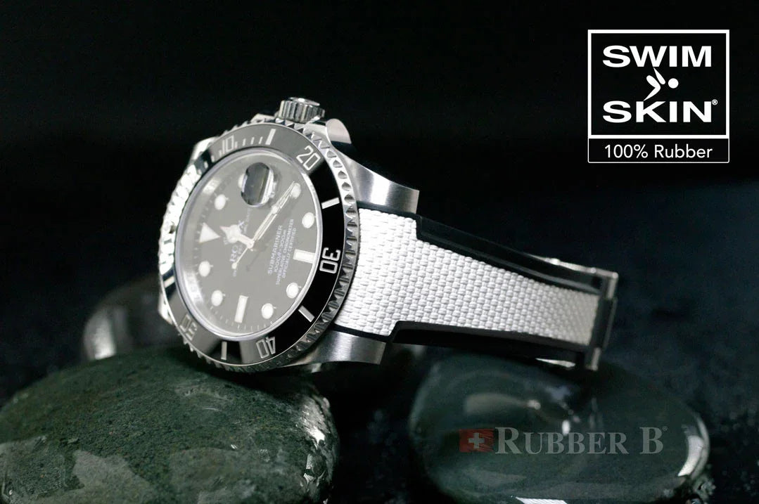 RubberB Swimskin SK20 Ballistic - White Strap - view 3
