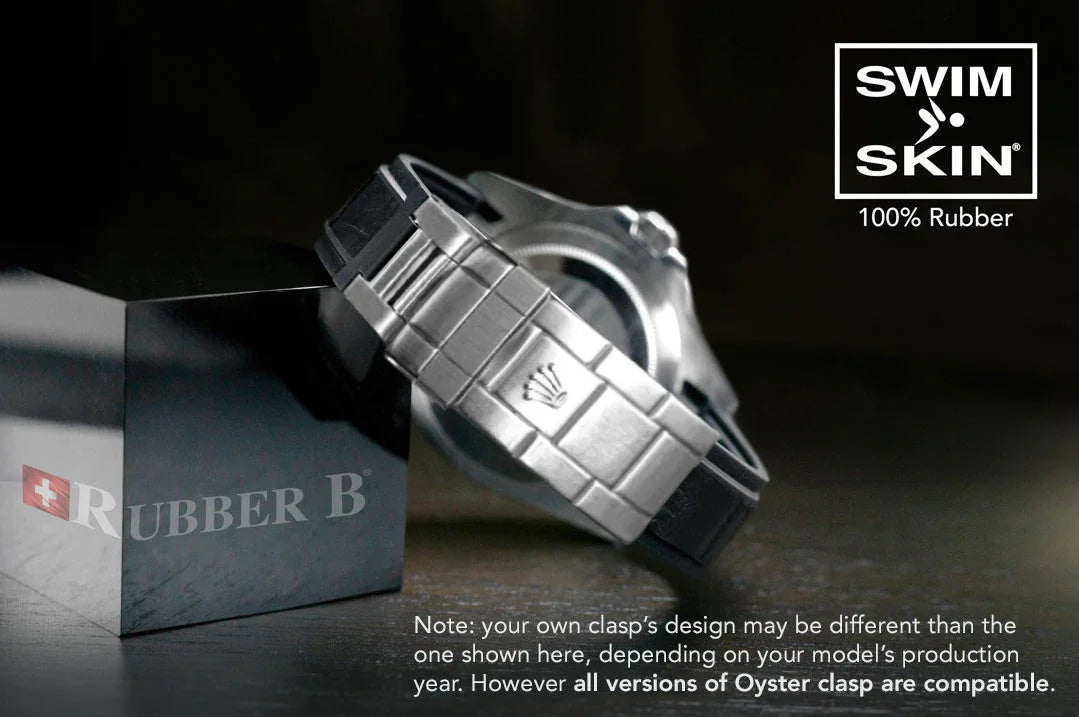 RubberB Swimskin SK20CD Ballistic - Navy Blue Strap - detail