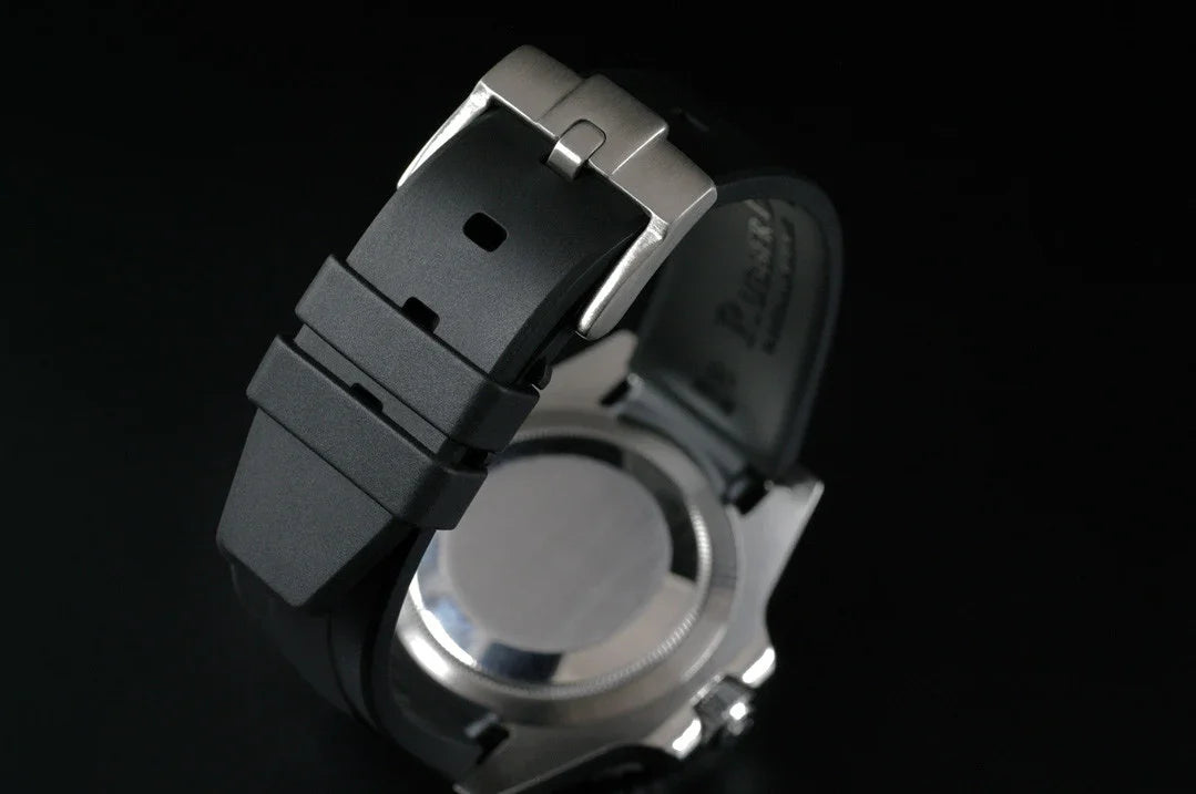 RubberB M206 Pacific Blue with buckle for Submariner Ceramic 41mm Strap - view 3