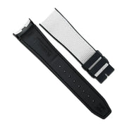 RubberB Ballistic SwimSkin 21mm - White SK21 Strap - rubber watch strap