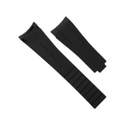 RubberB M103CD Black Strap - rubber watch strap