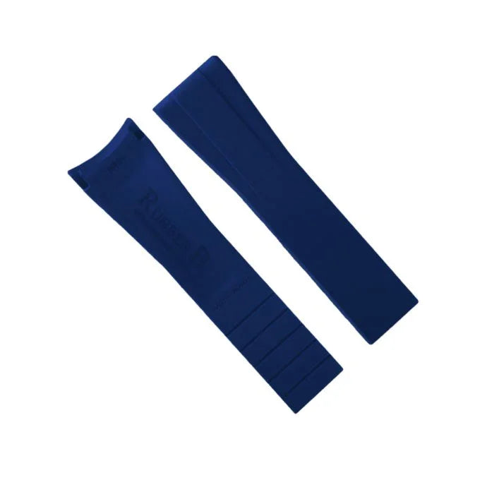 RubberB M101 Navy Strap - rubber watch strap