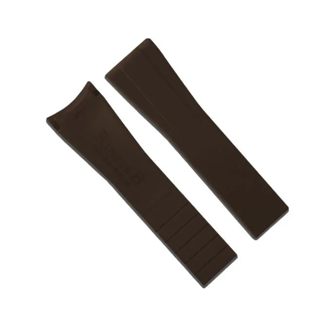 RubberB M101 brown Strap - rubber watch strap
