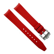 Rubber B Strap M316 Red with buckle - rubber watch strap