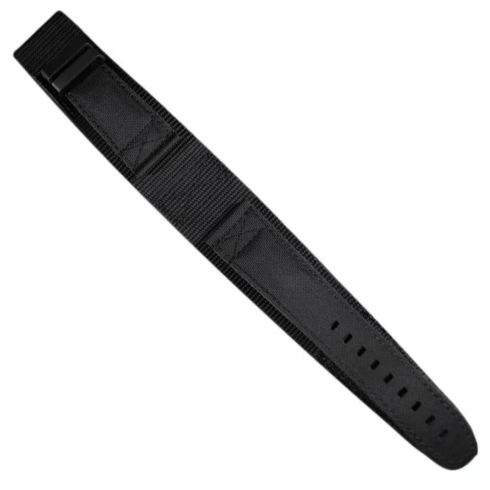 Rubber B Tang Buckle RC20 Cuff Series - Black - rubber watch strap
