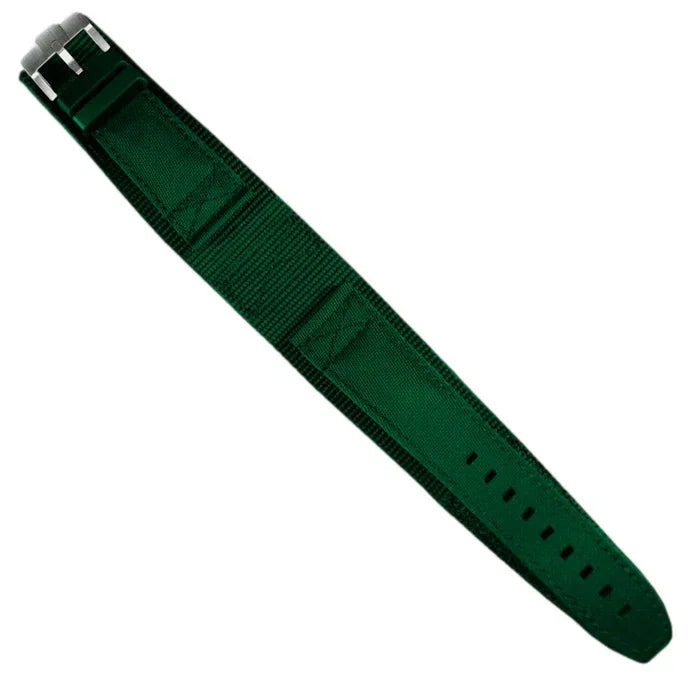Rubber B Tang Buckle RC20 Cuff Series - Pine Green - rubber watch strap