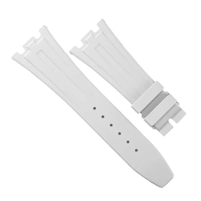 RubberB APC41 White for Audemars Piguet On Strap 41mm Strap - rubber watch strap