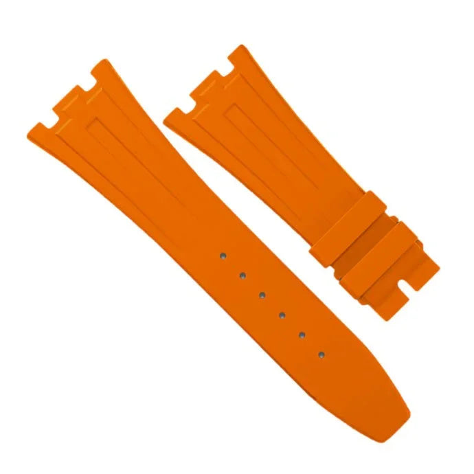 RubberB APC41 Orange for Audemars Piguet On Strap 41mm Strap - rubber watch strap
