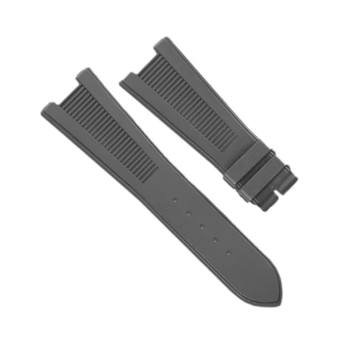 RubberB for Patek Philippe Nautilus - Grey PK77 Strap - rubber watch strap
