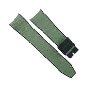 RubberB Ballistic SwimSkin for IWC Big Pilot - Military Green SK22 Strap - rubber watch strap