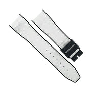 RubberB Ballistic SwimSkin for IWC Big Pilot - White SK22 Strap - rubber watch strap