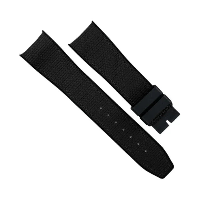 RubberB Ballistic SwimSkin for IWC Big Pilot - Black SK22 Strap - rubber watch strap