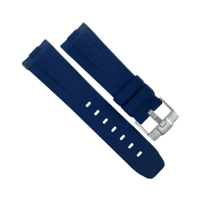 RubberB Strap P210 Luminor 44 mm Blue Navy - rubber watch strap