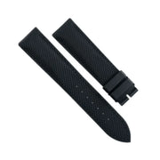 RubberB ST20 Ballistic Black Strap - rubber watch strap