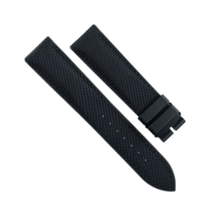 RubberB ST20 Ballistic Black Strap - rubber watch strap
