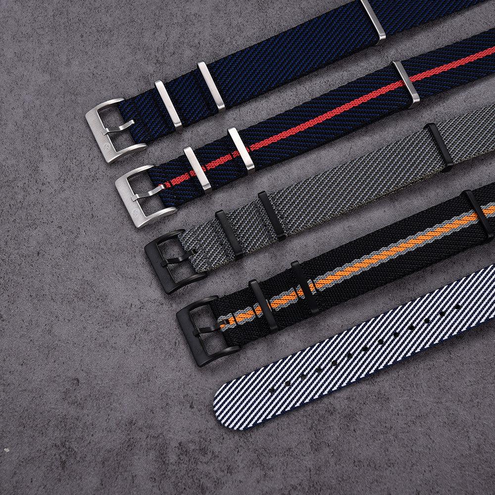 Premium NATO watch strap - Grey - view 4