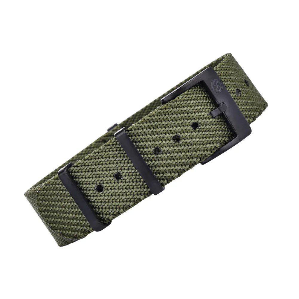 Premium NATO watch strap PVD buckle - Green - NATO nylon watch strap