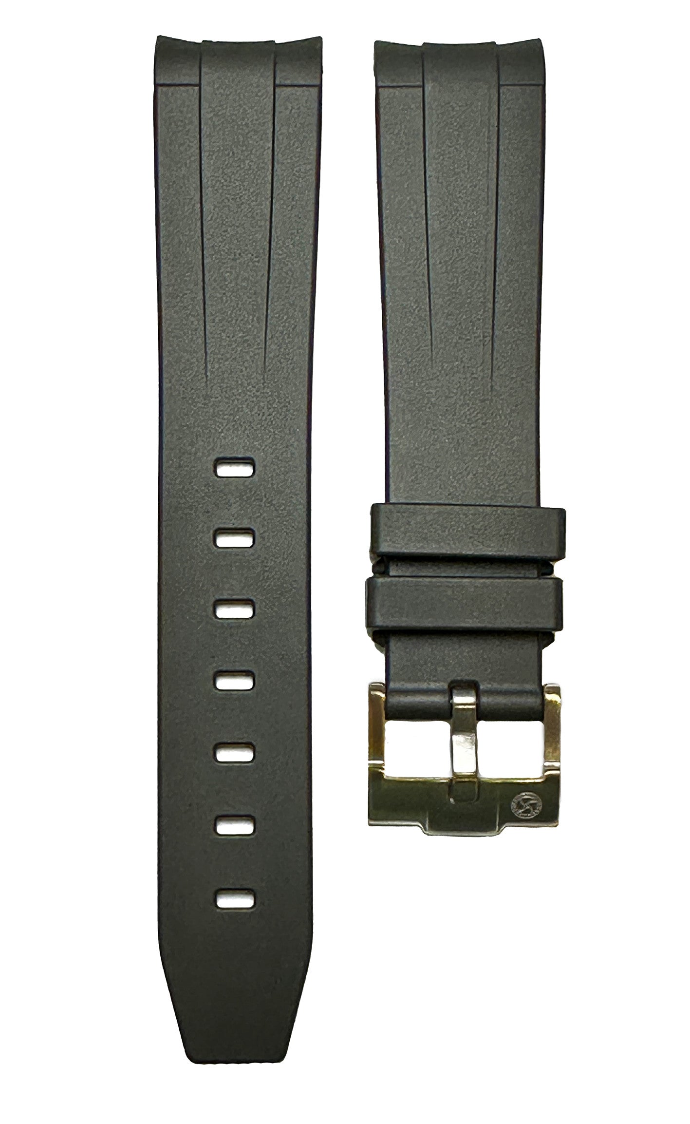 Rubber strap for Omega MoonSwatch - Black