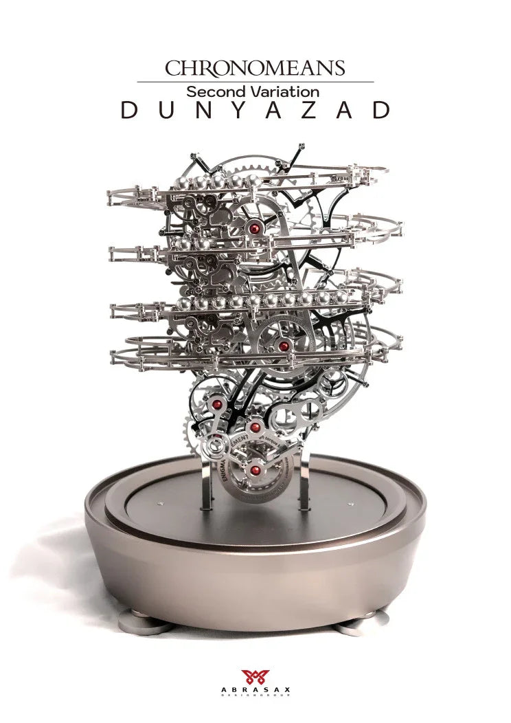 Chronomeans "Dunyazad 175th Night" Rolling Ball Clock - watch accessory