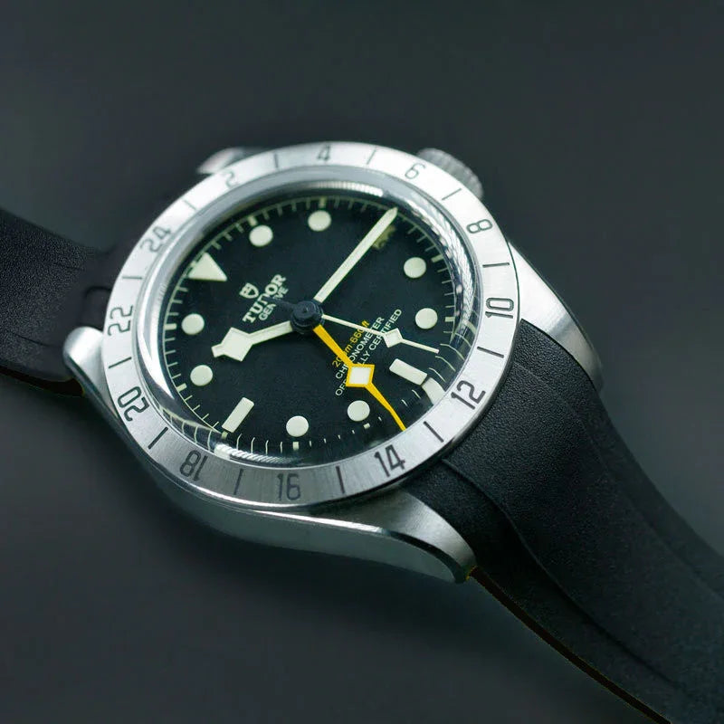 RubberB T807 for Tudor Black Bay Pro Strap - detail