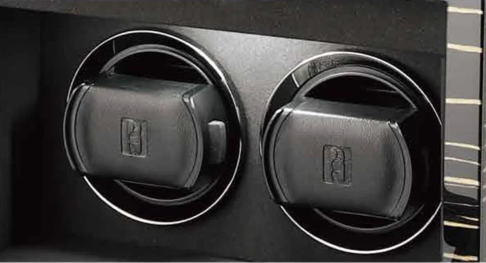 Paul Design - Gentleman 2+3 Watch Winder & Extra storage for 3 watches - view 3