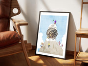 Watchoniste X MisterChrono art printing - To the top - 40x50