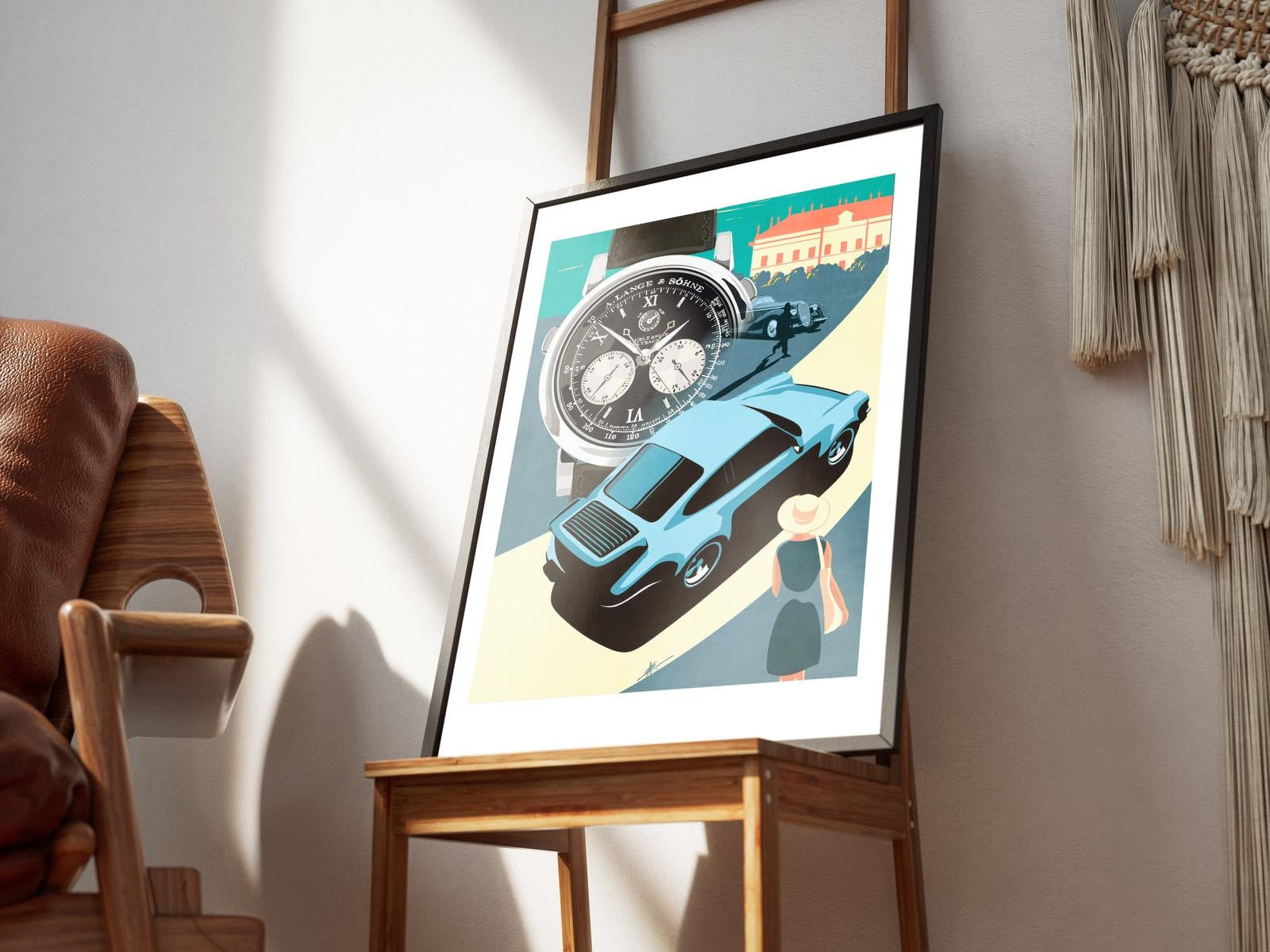 Watchoniste X MisterChrono art printing - Elegance - 40x50