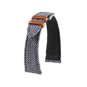 Kronokeeper strap - Gustave white/blue - KronoKeeper strap