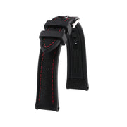 KronoKeeper Strap Marius - Black / Red - KronoKeeper strap