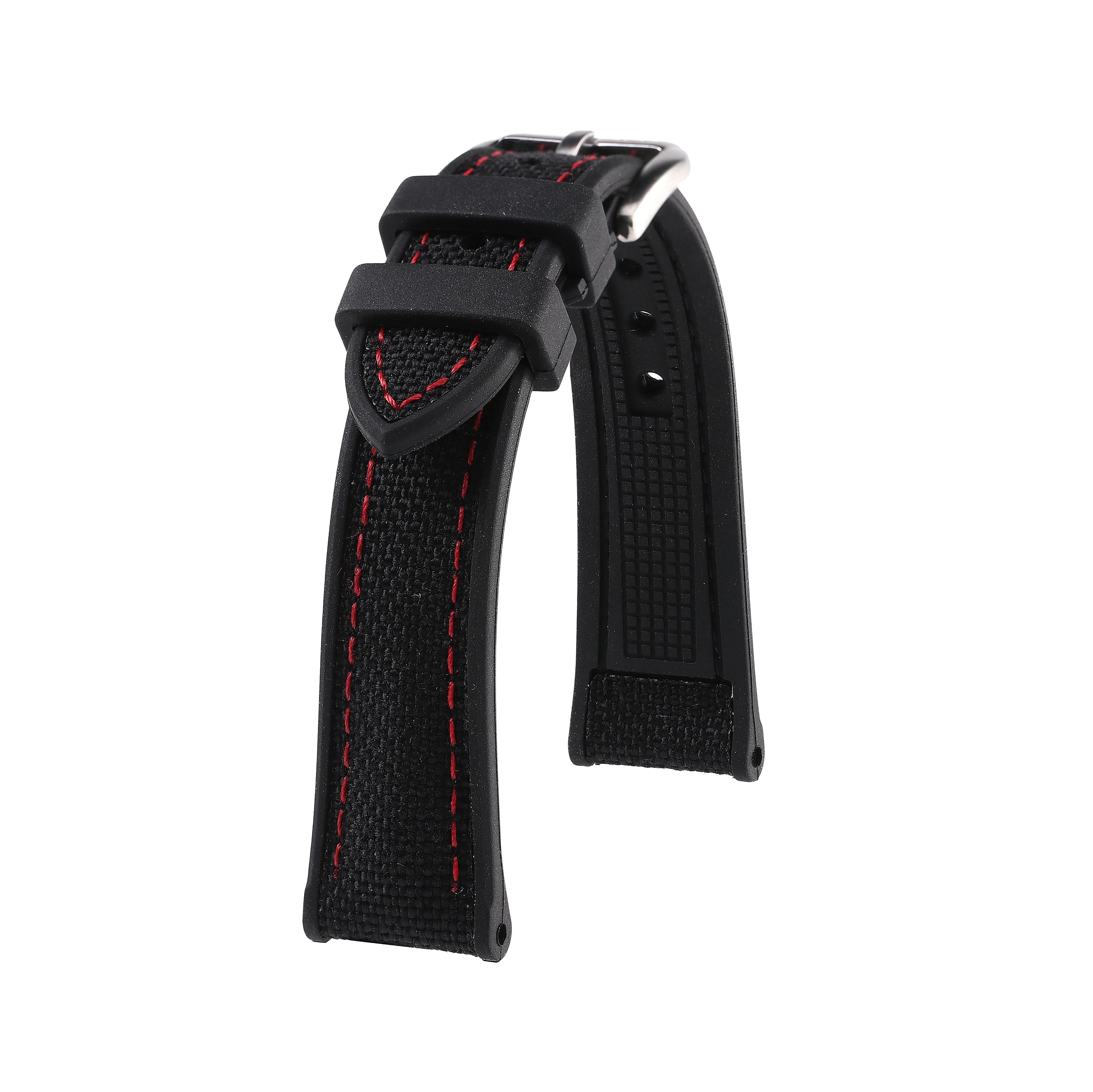 KronoKeeper Strap Marius - Black / Red - KronoKeeper strap