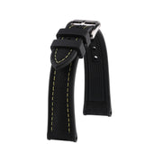 KronoKeeper Strap Marius - Black / Yellow - KronoKeeper strap