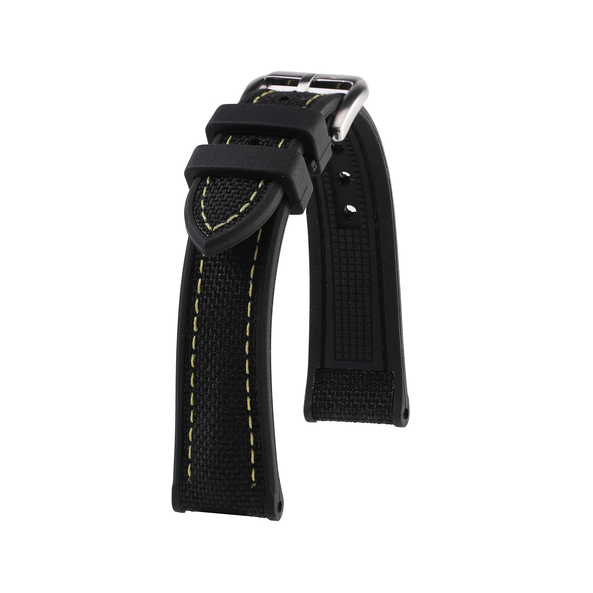 KronoKeeper Strap Marius - Black / Yellow - KronoKeeper strap