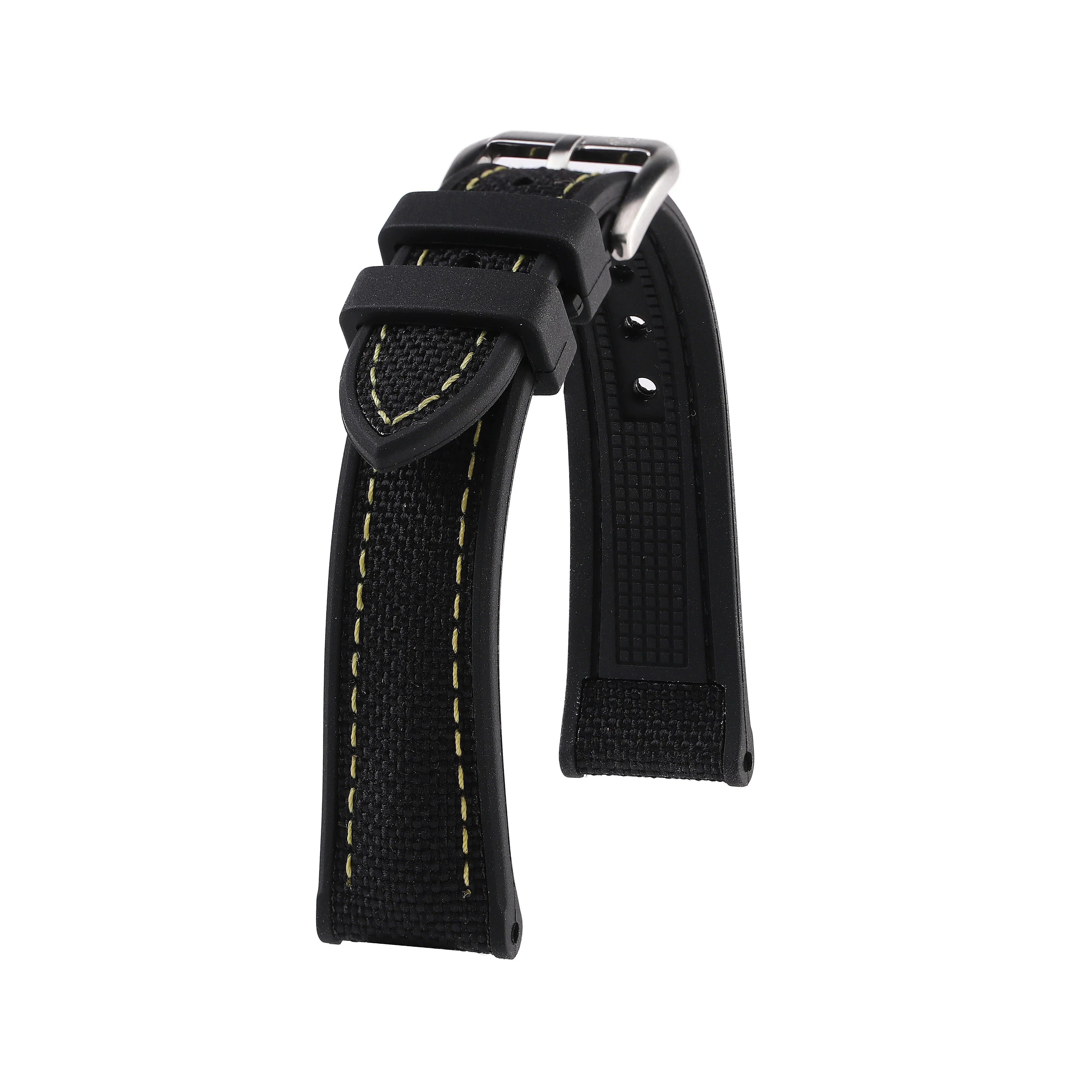 KronoKeeper Strap Marius - Black / Yellow - KronoKeeper strap