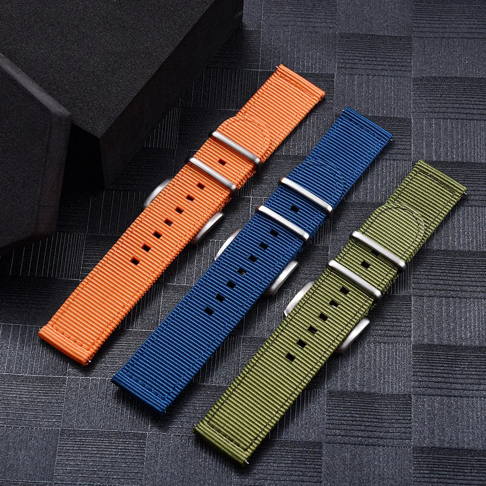 KronoKeeper 2 pieces nato strap - Navy blue - view 3