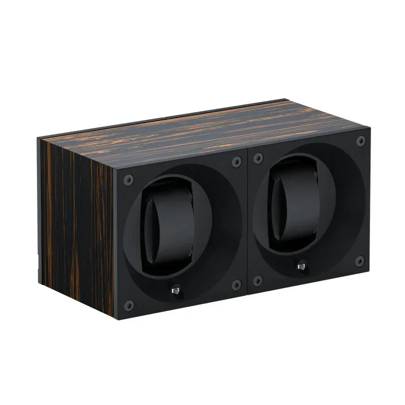 SwissKubik MasterBox watchwinder - 2 Watches - automatic watch winder