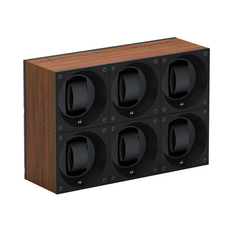 SwissKubik MasterBox watchwinder - 6 Watches - automatic watch winder