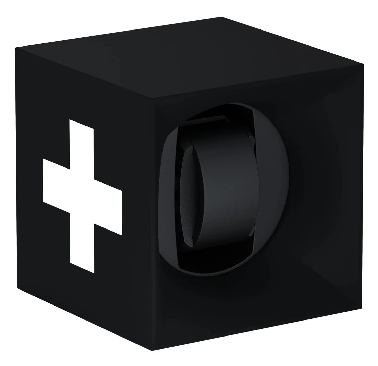 SwissKubik StartBox Swiss Cross watchwinder - 1 watch - detail