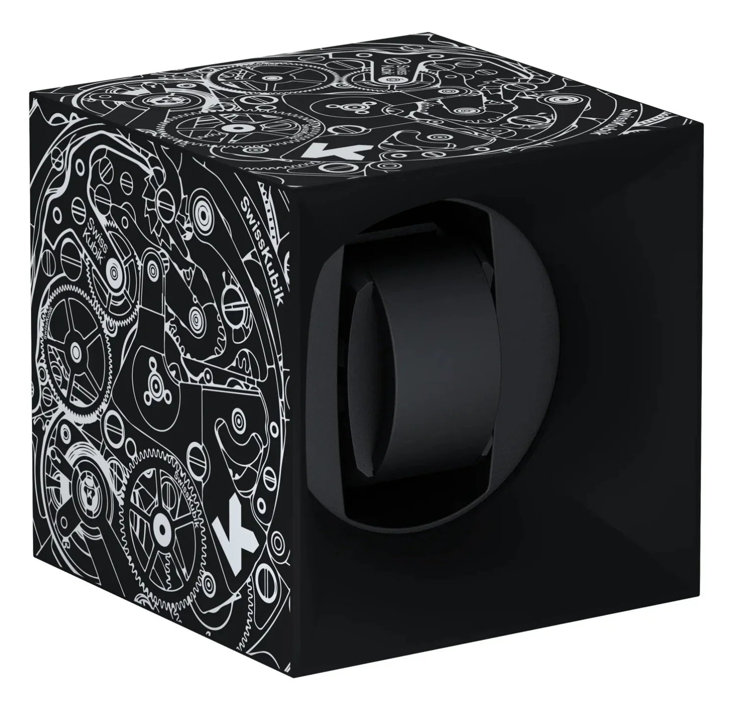 SwissKubik StartBox White Movement watchwinder - 1 watch - automatic watch winder