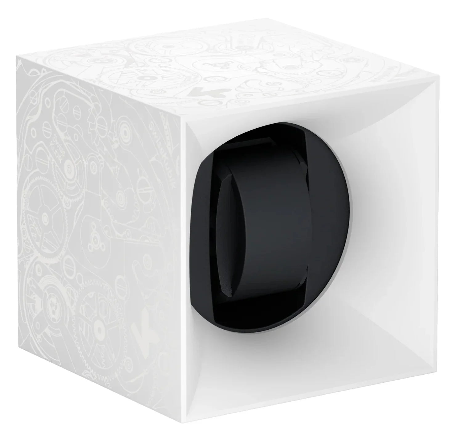 SwissKubik StartBox White Movement watchwinder - 1 watch - detail