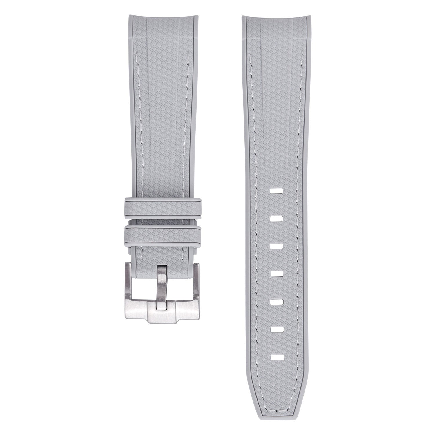 Rubber strap texture for Omega MoonSwatch - Grey