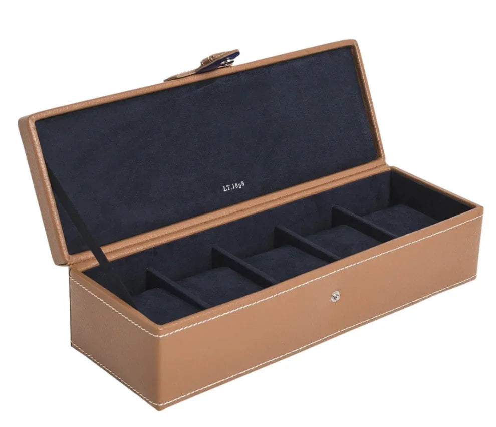 Le Tanneur - Watchbox for 5 watches in leather - view 3