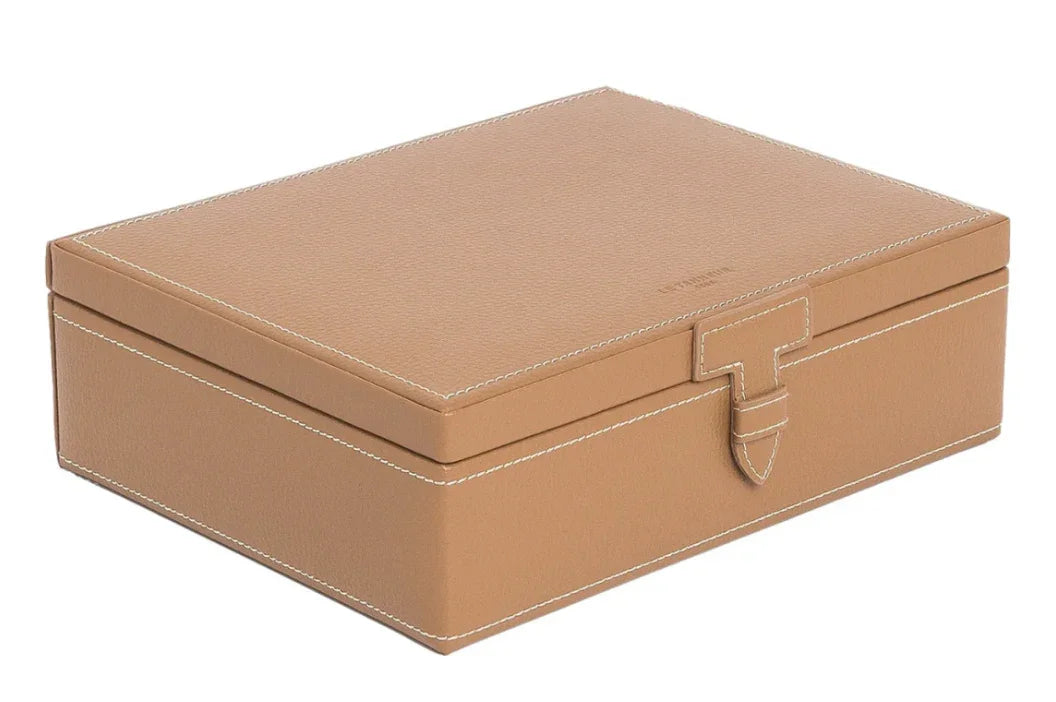 Le Tanneur - Watchbox for 8 watches in leather - detail