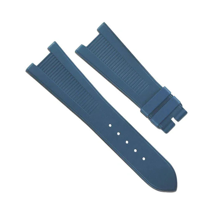 RubberB for Patek Philippe Nautilus - Blue Jeans PK77 Strap - rubber watch strap